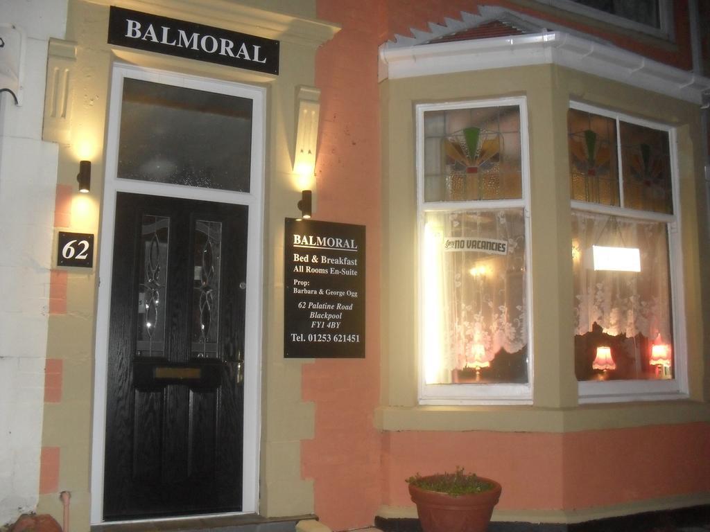 Balmoral Guest House Blackpool Kültér fotó