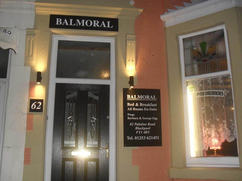 Balmoral Guest House Blackpool Kültér fotó